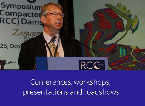 Conferences, workshops, presentations and roadshows